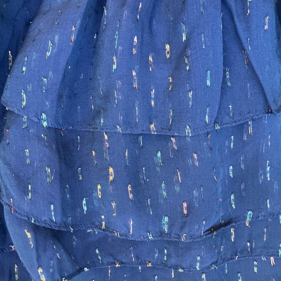 Ramy Brook NY small skirt silk blend sparkle mini small - Picture 7 of 9